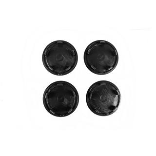 Wheel center caps 76/71mm black (set of 4) photo 3