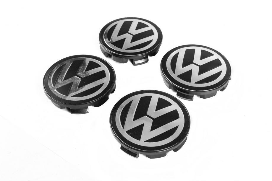 Volkswagen Wheel center caps 67/63mm vw6773kolp (4 pcs) Image