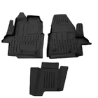 Ford Custom 2013-2022 Stingray 3D floor mats (3 pcs, polyurethane) photo 1