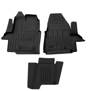 Stingray 3D floor mats (3 pcs, polyurethane) Ford Custom 2013-2022