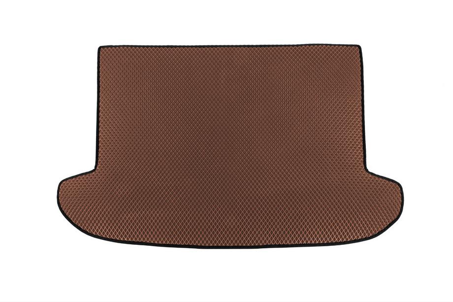 Kia Sportage 2021- Trunk Mat EVA V-1 (Brown) Image