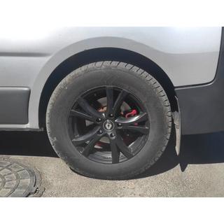 Black wheel center caps ren60tur-bl (59mm to 55mm, set of 4) photo 3