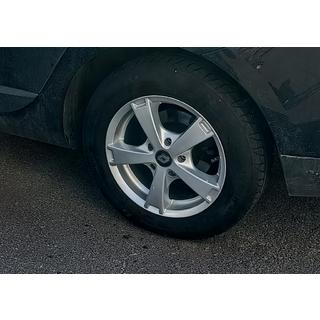 Black wheel center caps ren60tur-bl (59mm to 55mm, set of 4) photo 4