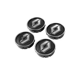 Black wheel center caps ren60tur-bl (59mm to 55mm, set of 4) photo 1