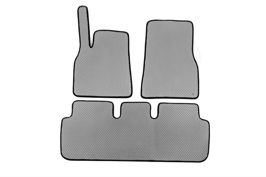 Tesla Model S 2012– EVA Floor Mats (2021+, Gray) Image