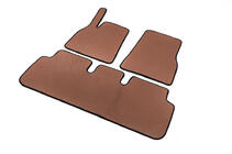 Tesla Model S 2012– EVA Floor Mats (2021+, Brown) photo 2