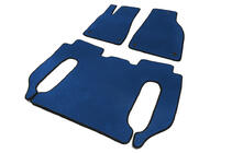 Tesla Model X 2015- EVA Floor Mats (Blue) photo 2