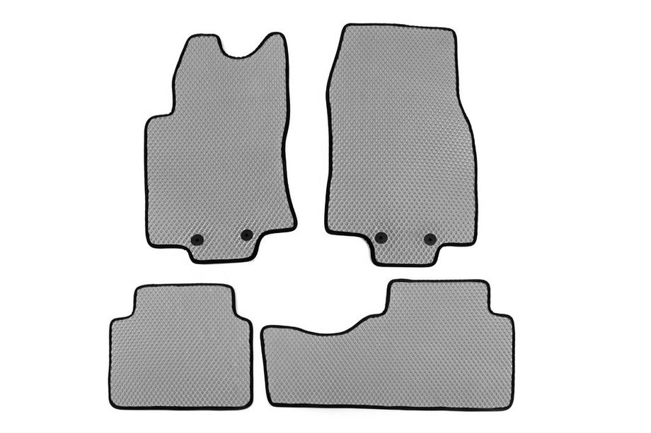 Renault Koleos 2016-2024 EVA Floor Mats (Gray) Image