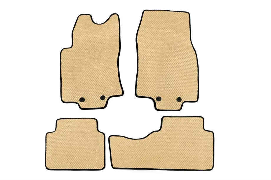 Renault Koleos 2016-2024 EVA Floor Mats (Beige) Image