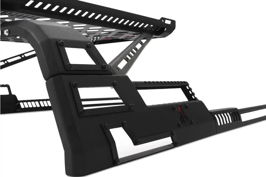 Toyota Tundra 2007-2021 Roll Bar with Basket Dakar (for Roll Covers) Photo 7