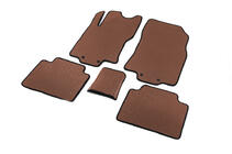 Nissan X-trail T32/Rogue 2014-2021 EVA Floor Mats (Brown) photo 2