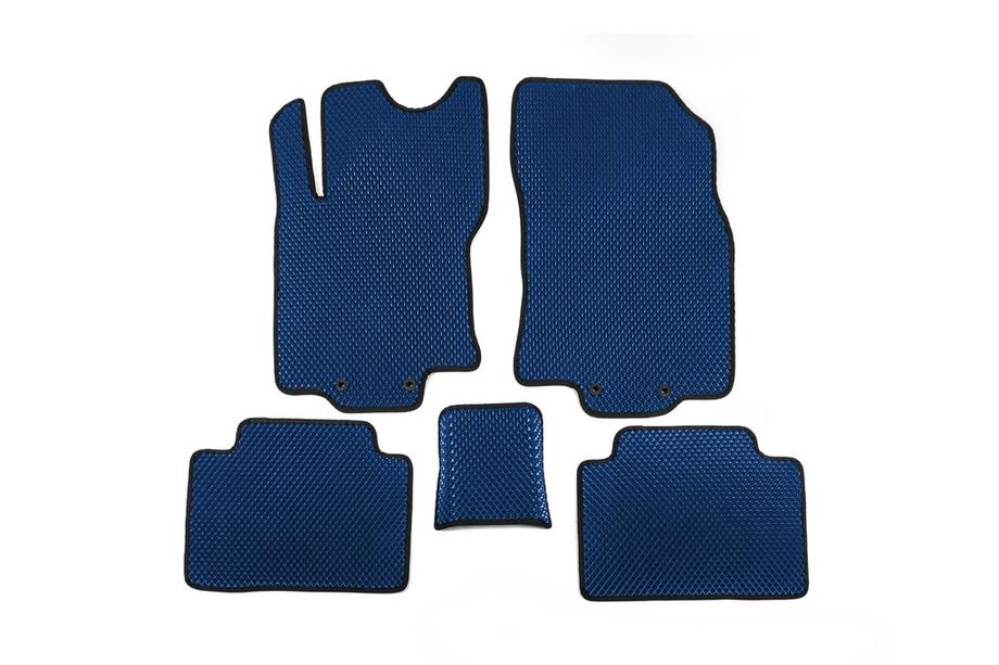 Nissan X-trail T32/Rogue 2014-2021 EVA Floor Mats (Blue) Image