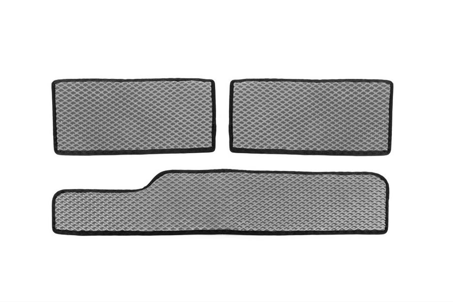 Mercedes Sprinter W901/902/903/904/905 1995–2006 Polyurethane Door Sill Mats (3 pcs, EVA, Gray) Image