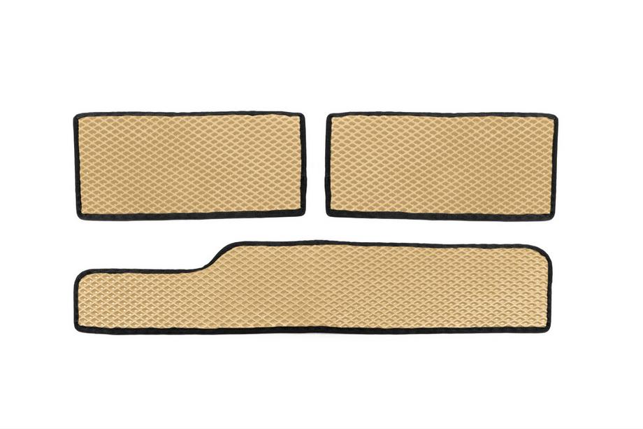 Mercedes Sprinter W901/902/903/904/905 1995–2006 Polyurethane Door Sill Mats (3 pcs, EVA, Beige) Image