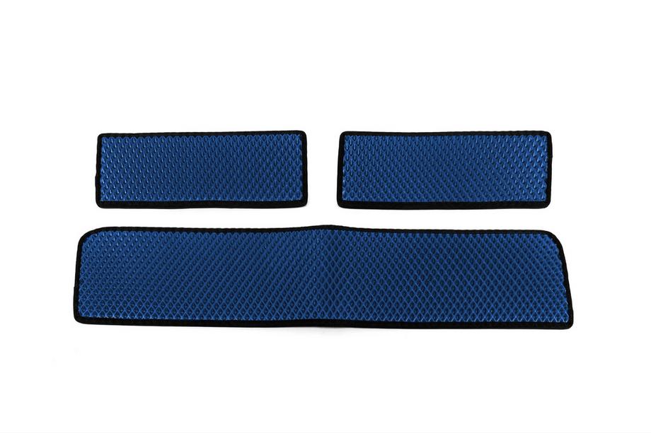 Ford Transit 2014- EVA Door Sill Mats (3 pcs, Blue) Image