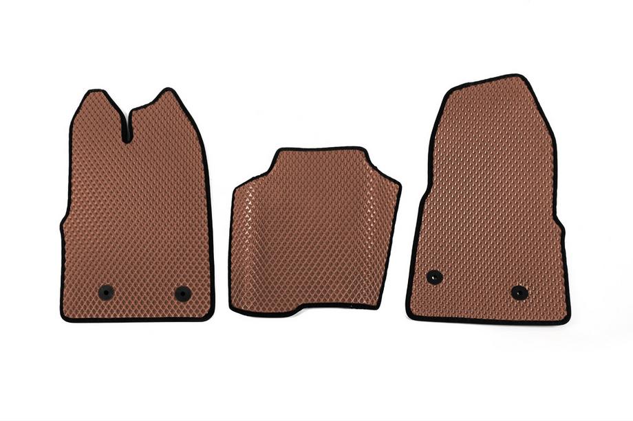 Ford Transit 2014- EVA Floor Mats 2019+ (Brown) Image