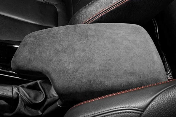 How to pull the armrest in the car interior?