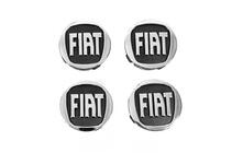 Fiat Wheel center caps 59/55 mm black (4 pcs) photo 2
