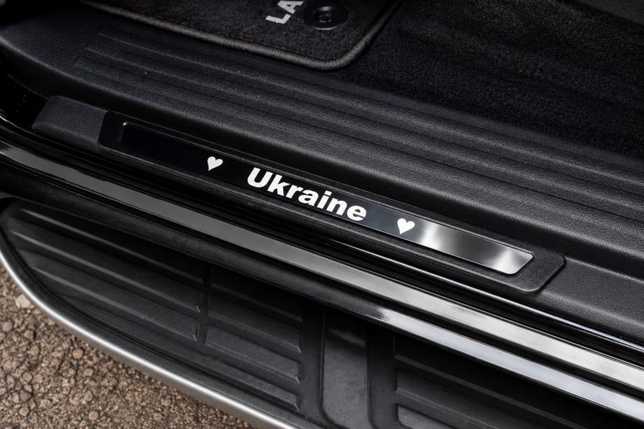 Door sill protectors (Ukraine, 4 pcs, stainless steel) Photo 3