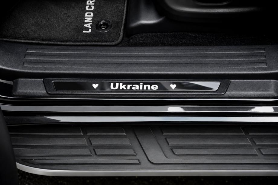 Door sill protectors (Ukraine, 4 pcs, stainless steel) Photo 4