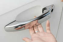 Audi A1 2010-2018 Chrome Door Handle Covers (Stainless Steel) photo 2