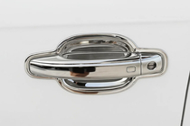 Audi A1 2010-2018 Chrome Door Handle Covers (Stainless Steel) photo 4
