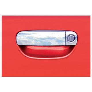 Chrome Door Handle Covers 1999-2001 (2 pcs, Stainless Steel) Audi A4 B5 1994–2001 photo 1