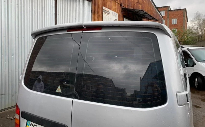 Spoiler on Volkswagen Transporter T6