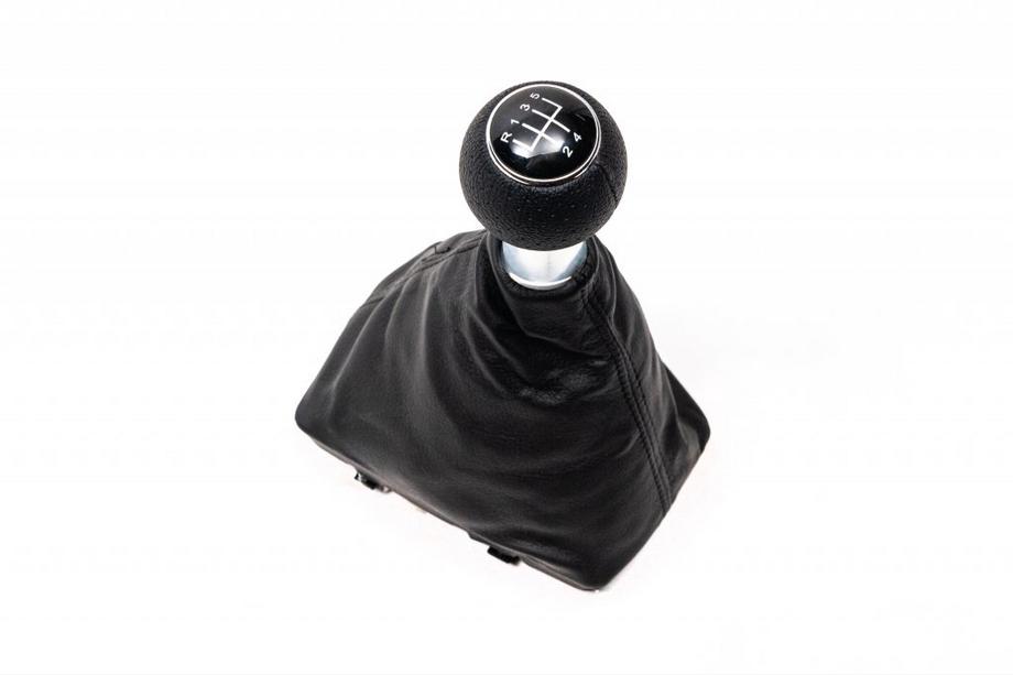Audi A4 B7 2004-2008 Gear Knob + Gear Gaiter (Leatherette) Image