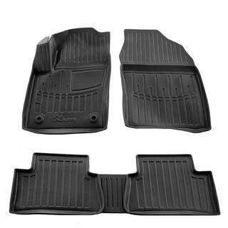 Stingray 3D Rubber Floor Mats (5 pcs, Polyurethane)