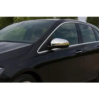 Mirror Covers (2 pcs, Stainless Steel) photo 1