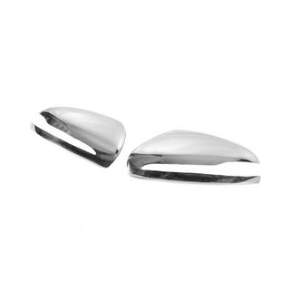 Mirror Covers (2 pcs, Stainless Steel) Mercedes C-class W205 2014-2021 photo 4
