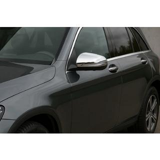 Mirror Covers (2 pcs, Stainless Steel) photo 1