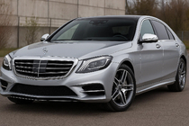 Mercedes S-class W222 2013-2022 Mirror Covers (2 pcs, Stainless Steel) photo 3