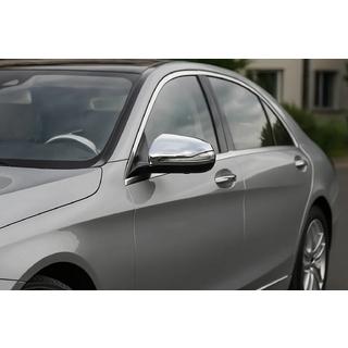 Mirror Covers (2 pcs, Stainless Steel) photo 1
