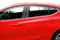 Opel Astra K 2016-2021 Window Trim (HB) (8 pcs, Stainless Steel) photo 4