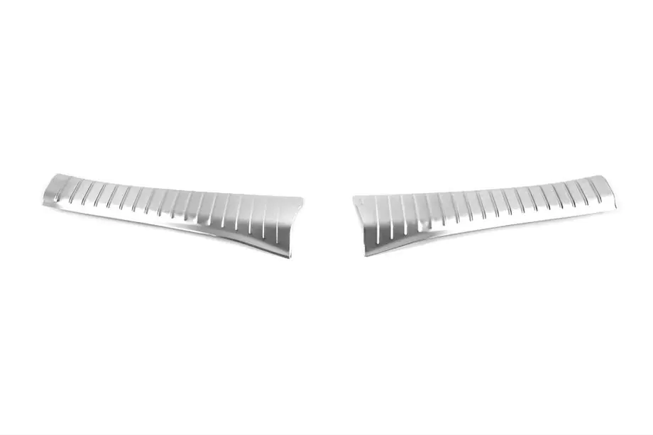 Dacia Jogger 2022- Stainless Steel Rear Bumper Protector Carmos (2 pcs) Image