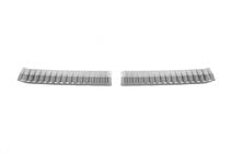 Skoda Kamiq 2019- Stainless Steel Rear Bumper Protector Carmos (2 pcs) photo 1