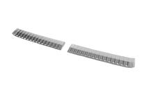 Skoda Kamiq 2019- Stainless Steel Rear Bumper Protector Carmos (2 pcs) photo 2