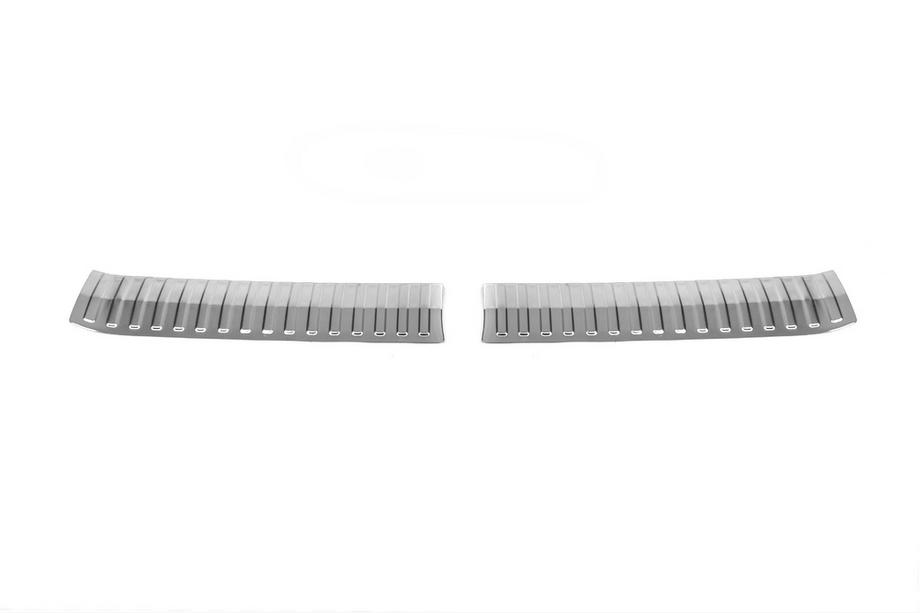 Skoda Kamiq 2019- Stainless Steel Rear Bumper Protector Carmos (2 pcs) Image