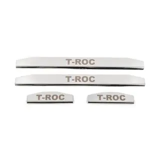 Door Sill Covers (4 pcs, Stainless Steel)