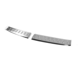 Rear bumper sill protector matte stainless steel Carmos (2 pcs) photo 2