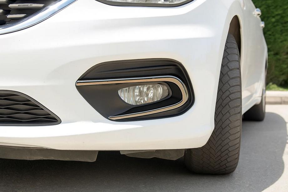 Fiat Tipo 2016- Fog light covers (2 pcs, stainless steel) Image