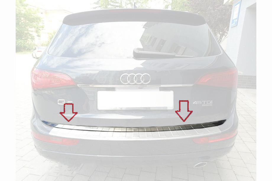 Audi Q5 2008-2017 Trunk trim stainless steel Image