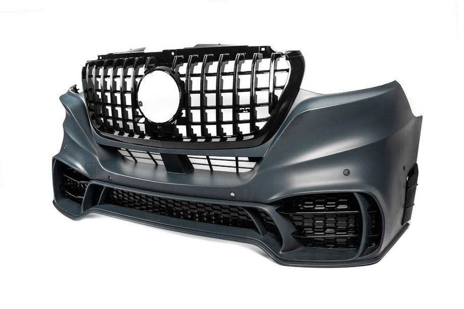 Mercedes Sprinter W907/W910 2018- Front Bumper with Grille V2 (AMG) Photo 12