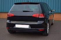 Volkswagen Golf 7/E-Golf 2012-2020 Trunk Trim HB Stainless Steel OmsaLine - Italian Stainless Steel photo 1