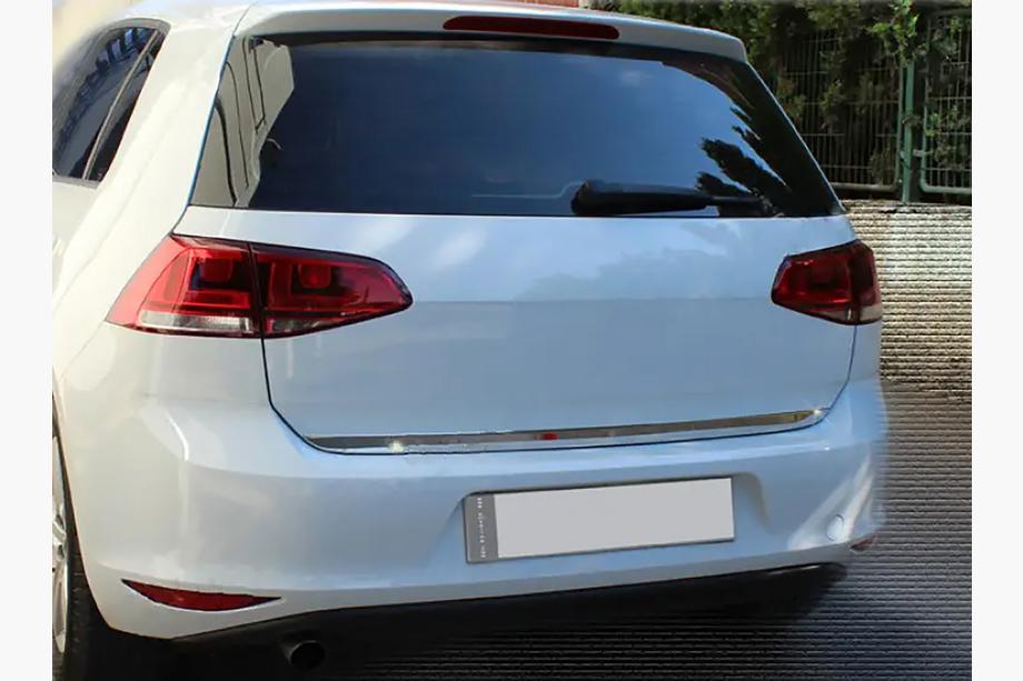 Volkswagen Golf 7/E-Golf 2012-2020 Trunk Trim HB Stainless Steel Photo 4
