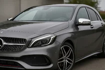 Mercedes A-class W176 2012-2018 Mirror Covers (2 pcs, Stainless Steel) photo 1