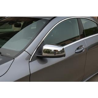 Mirror Covers (2 pcs, Stainless Steel) photo 1