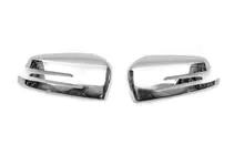 Mercedes GLA X156 2014-2019 Mirror Covers (2 pcs, Stainless Steel) photo 2